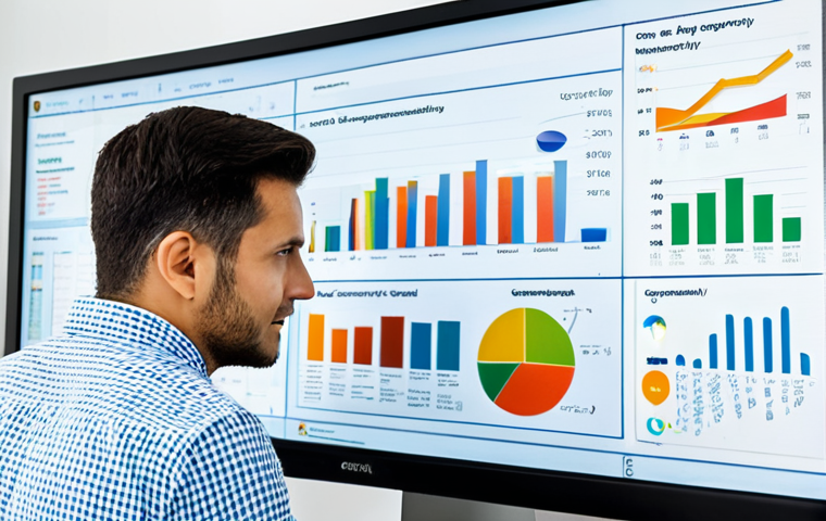 **

A data analyst, fully clothed in business casual attire, examining a customer segmentation chart on a large monitor in a brightly lit office. The chart displays various customer segments with corresponding value metrics (LTV, profitability, etc.). Focus on the analyst's focused expression and the clarity of the data visualization. safe for work, appropriate content, professional, perfect anatomy, natural pose, well-formed hands.

**