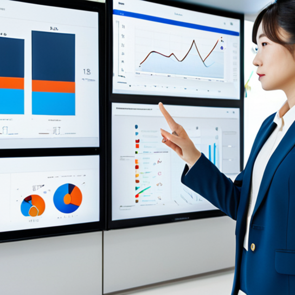 AI-Powered Marketing Analysis**

"A professional Japanese businesswoman in a stylish, modest business suit, analyzing data visualizations on a large screen in a modern, bright office. The visualizations show customer segments and predicted behavior. Emphasis on clean, modern design. safe for work, appropriate content, fully clothed, professional, perfect anatomy, correct proportions, natural pose, well-formed hands, proper finger count, natural body proportions, high quality, family-friendly."

**