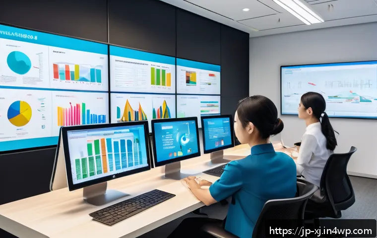 사용자 세그먼트 발굴을 위한 성과 기반 접근법 - A modern Japanese office setting with a diverse team of professionals&mdash;data scientists, marketers, an...
