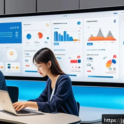 사용자 세그먼트 발굴을 위한 실제 적용 사례 - A modern Japanese e-commerce user interface scene, showing a diverse group of young Japanese adults ...