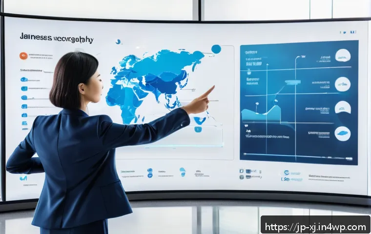 세그먼트 분석의 도전과 해결책 - A modern Japanese office scene with a diverse team of professionals collaborating on customer data a...